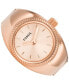 Фото #7 товара Часы и аксессуары Fossil Женские часы с кольцом Розовое золото из нержавеющей стали, 15 мм