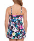 Фото #2 товара Women's Bow-Front Swim Dress, Created for Macy's