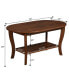 Фото #3 товара 36" Medium-Density Fiberboard American Heritage Oval Coffee Table