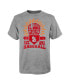 ფოტო #1 პროდუქტის Big Boys Gray Distressed St. Louis Cardinals Sun Burst T-shirt