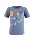 ფოტო #10 პროდუქტის Baby Boys Short Sleeve T-Shirts, Solar System Shark