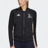 adidas 运动型格长袖夹克外套 女款 黑色 / Куртка Adidas Trendy_Clothing EA0422