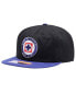 ფოტო #1 პროდუქტის Men's Black Cruz Azul Swingman Snapback Hat