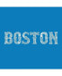 Фото #2 товара Boston Neighborhoods - Small Word Art Tote Bag