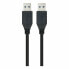 USB Cable NANOCABLE 10.01.1001 Black