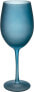Фото #7 товара Villa d'Este Home Tivoli Shades of Blue Glasses, Set of 6, Frosted Glass, 550 ml