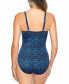 Фото #2 товара Women's Slimming Tie-Front Swimsuit