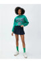 Фото #6 товара 4wal10029ık 824 Yeşil Genç Kız Pamuk Jersey Sweatshirt