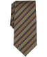 Фото #1 товара Men's Farrell Stripe Tie, Created for Macy's