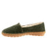 Фото #4 товара Trotters Ruby Plush T2271-310 Womens Green Suede Slip On Loafer Flats Shoes 6