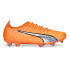 Фото #1 товара Puma Ultra Ultimate Firm GroundAg Soccer Cleats Womens Orange Sneakers Athletic