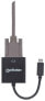 Фото #8 товара Manhattan USB-C to VGA Converter Cable - 1080p@60Hz - Black - 8cm - Equivalent to CDP2HD - Male to Female - Lifetime Warranty - Blister - 3.2 Gen 1 (3.1 Gen 1) - USB Type-C - VGA (D-Sub) output - 1920 x 1200 pixels