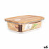 Фото #1 товара Герметичная коробочка для завтрака Santa Clara Бамбук Прямоугольный 1,5 L (6 штук)