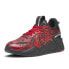 Фото #2 товара Puma Mapf1 Amg RsX Camo Lace Up Mens Red Sneakers Casual Shoes 30787101