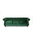 Фото #1 товара Somerville Chesterfield Tufted Jewel Toned Sofa with Scroll Arms