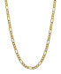 ფოტო #1 პროდუქტის Figaro Link 22" Chain Necklace (3.21mm) in 18k Gold