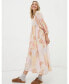 ფოტო #3 პროდუქტის Women's Jocelyn Printed Abstract Midi Dress