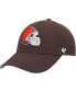 Фото #1 товара Men's Brown Cleveland Browns MVP Adjustable Hat