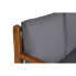 Фото #5 товара Набор стол и 3 кресла Home ESPRIT Коричневый Серый древесина акации 120 x 72 x 75 cm