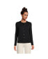 ფოტო #3 პროდუქტის Women's Tall Fine Gauge Cotton Cardigan Sweater