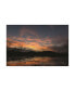 Фото #1 товара Kurt Shaffer Photographs November Sunset Reflection Canvas Art - 36.5" x 48"