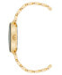 Фото #2 товара Women's Quartz Gold-Tone Alloy Bracelet Watch, 32mm