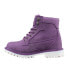 Lugz Mantle HI WMANTLHD-5116 Womens Purple Canvas Casual Dress Boots