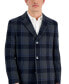 Фото #3 товара Men's Regular-Fit Camber Wool-Blend Overcoat