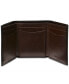 Фото #2 товара Men's Leather Michigan Slim Ombre Trifold Wallet