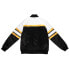 Mitchell & Ness Special Script Heavyweight Satin Football Jacket Mens Black Casu