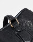 Valentino brixton shopper tote bag in black - фото #4