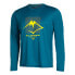 ASICS Fujitrail Logo Running Tops Men - Blue, Size M