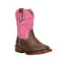 Фото #2 товара Roper Blaze Pink Shaft Square Toe Cowboy Toddler Girls Size 5 M Casual Boots 09