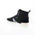 Lacoste L004 Mid 0722 2 CMA Mens Black Canvas Lifestyle Sneakers Shoes