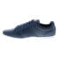 Фото #5 товара Lacoste Nivolor 0721 1 P Cma Mens Blue Leather Lifestyle Sneakers Shoes