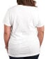 ფოტო #2 პროდუქტის Plus Size Paw Lights Graphic T-shirt