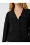 Kadın Siyah Gömlek 3WAK60129UW