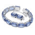 Фото #2 товара Swarovski Damen Armband Millenia Oktagon-Schliff, Blau, Rhodiniert 5614927