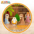 WOOMAX Nativity Wooden Scene 20 Pieces