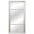 Wall mirror Alexandra House Living Silver Wood Window 5 x 78 x 150 cm