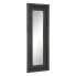 Dressing Mirror Dark brown Crystal Mango wood MDF Wood Vertical 67,3 x 5,1 x 176,5 cm