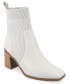 ფოტო #1 პროდუქტის Women's Harlowe Tru Comfort Foam Chelsea Knit and Faux Leather Boots