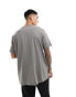 Фото #2 товара Brave Soul oversized t-shirt in grey