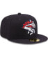 Фото #4 товара Men's Navy Binghamton Rumble Ponies Authentic Collection 59FIFTY Fitted Hat
