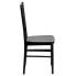 Фото #1 товара Hercules Premium Series Black Resin Stacking Chiavari Chair