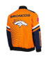 Фото #3 товара Куртка университетская G-III Sports by Carl Banks Denver Broncos оранжевая для мужчин