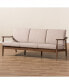 Фото #7 товара Ambelin 72" Faux Leather Sofa