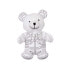 Фото #4 товара Плюшевая игрушка для раскраски Белый Чёрный Ткань 17 x 21 x 12 cm Медведь (8 штук)