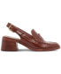 ფოტო #1 პროდუქტის Women's Hardi Block-Heel Slingback Loafer Pumps