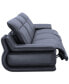 Фото #6 товара Daisley 3-Pc. Leather Sofa with 3 Power Recliners